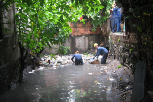 Gia đình và nước sạch