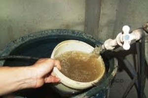 Nước bẩn tại Hà Nội